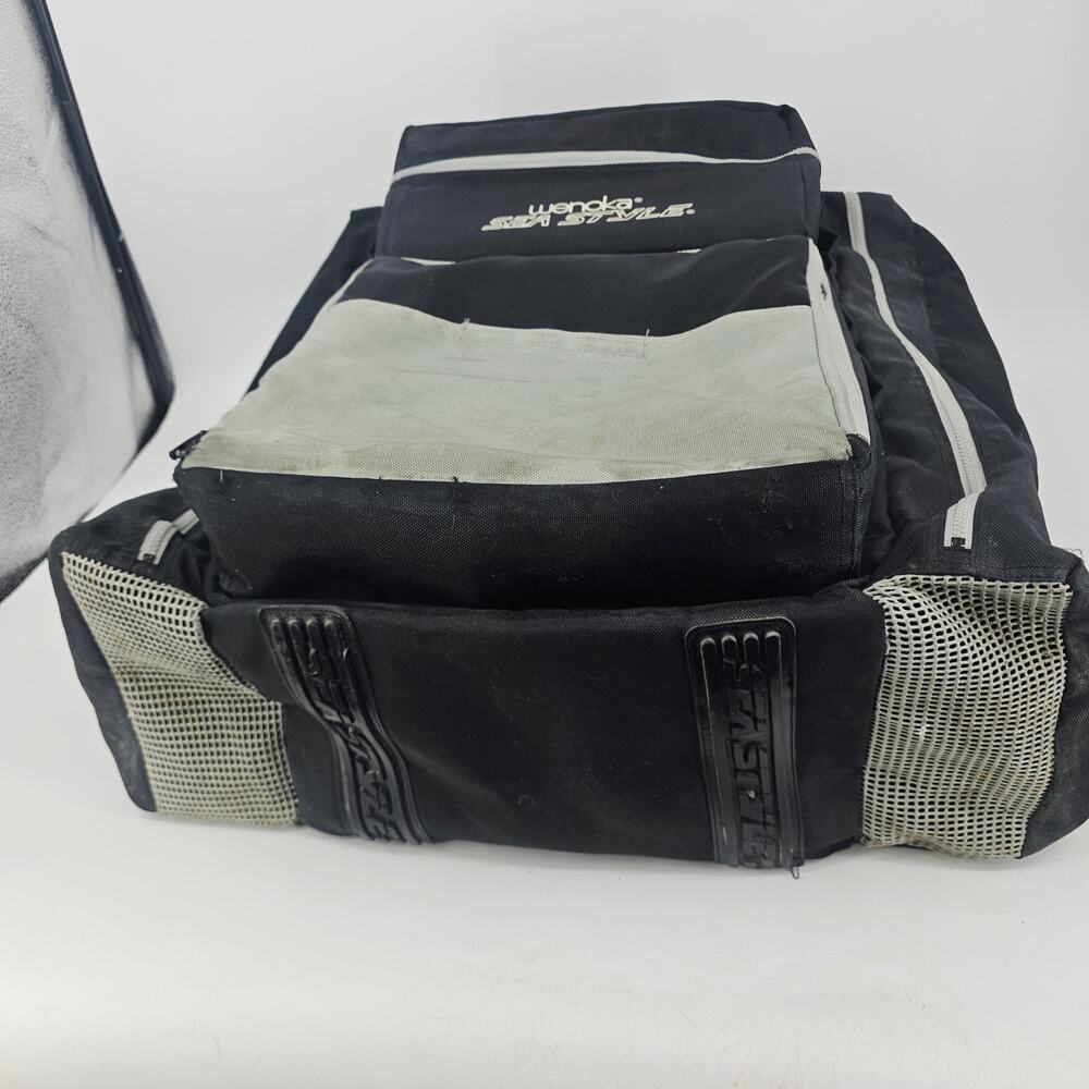Vintage WENOKA Sea Style Large Heavy Duty Duffle Gear Bag for Scuba Diving - Picture 6 of 12